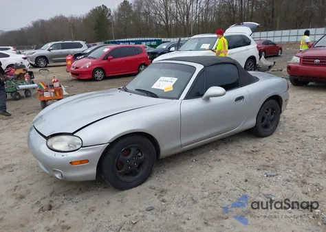 2000 Mazda Mx-5 Miata Ls/Special Edition z USA, uszkodzony, nr VIN JM1NB3537Y0144242